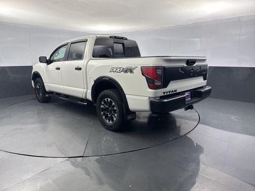 Glacier White 2021 Nissan Titan PRO-4X