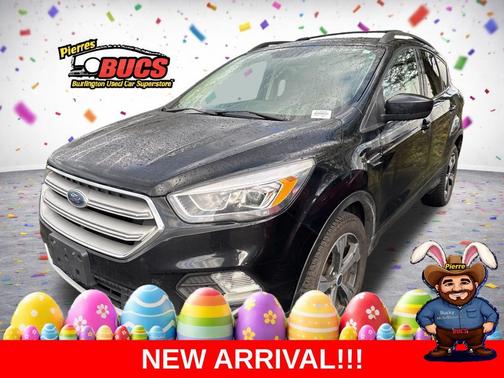Shadow Black 2018 Ford Escape SEL