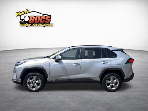 Silver Sky Metallic 2022 Toyota RAV4 Hybrid XLE