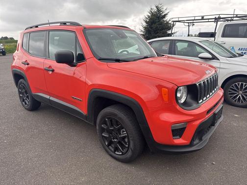 Omaha Orange Clearcoat 2021 Jeep Renegade Sport