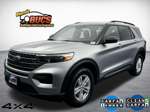 Silver Metallic 2020 Ford Explorer XLT