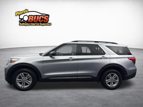 Silver Metallic 2020 Ford Explorer XLT
