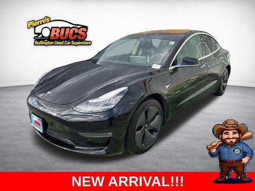 Obsidian Black Metallic 2018 Tesla Model 3 Long Range