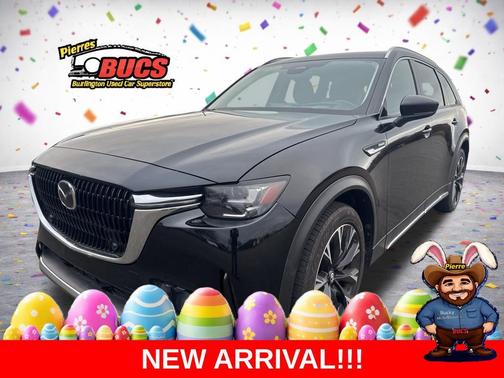 Jet Black Mica 2024 Mazda CX-90 PHEV Premium