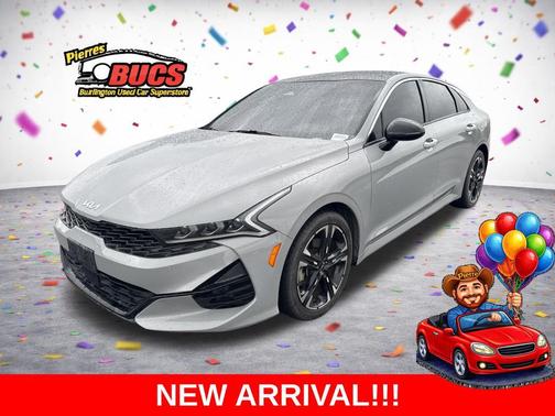 Gray 2022 Kia K5 GT-Line