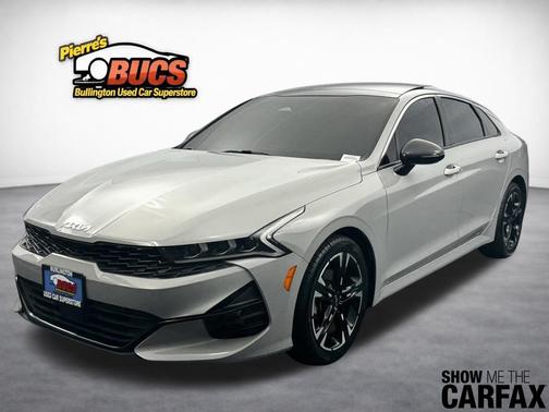 Gray 2022 Kia K5 GT-Line