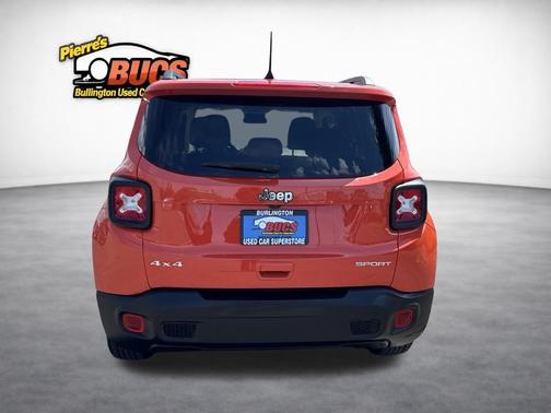 Orange 2021 Jeep Renegade Sport