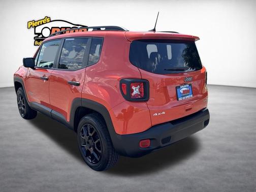 Orange 2021 Jeep Renegade Sport