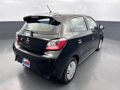 Jet Black Metallic 2024 Mitsubishi Mirage ES