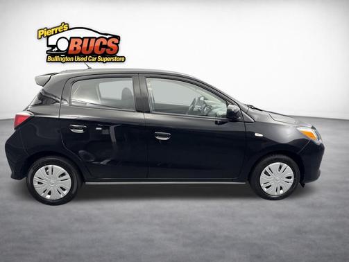 Jet Black Metallic 2024 Mitsubishi Mirage ES