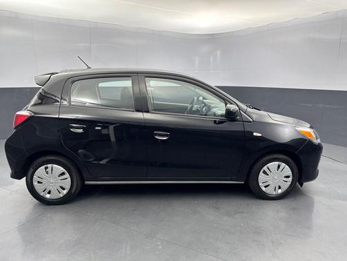 Jet Black Metallic 2024 Mitsubishi Mirage ES