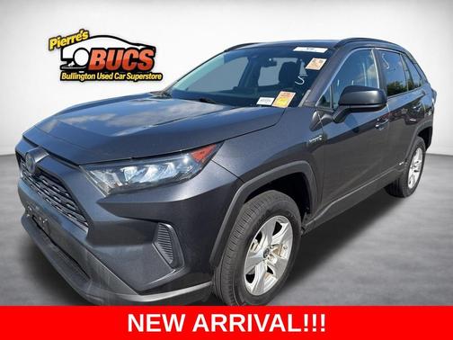 Magnetic Gray Metallic 2021 Toyota RAV4 Hybrid LE