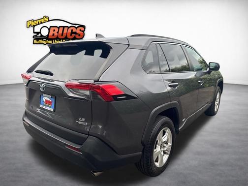 Magnetic Gray Metallic 2021 Toyota RAV4 Hybrid LE