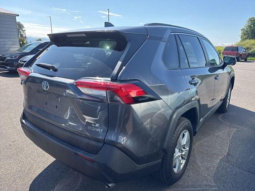 Magnetic Gray Metallic 2021 Toyota RAV4 Hybrid LE