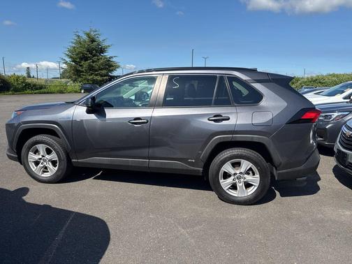 Magnetic Gray Metallic 2021 Toyota RAV4 Hybrid LE