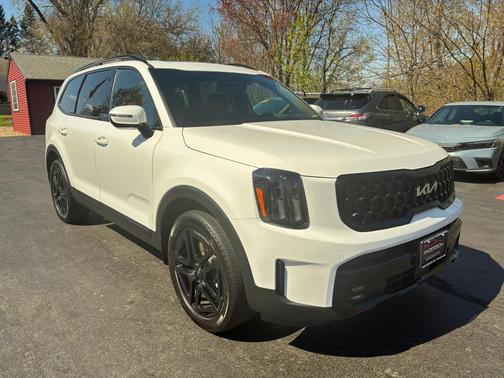 Glacial White Pearl 2024 Kia Telluride SX X-Line
