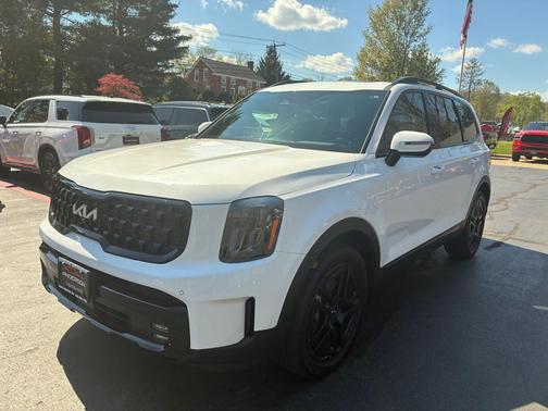 Glacial White Pearl 2024 Kia Telluride SX X-Line