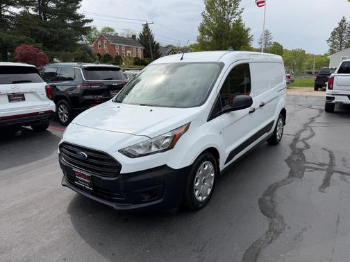 Frozen White 2023 Ford Transit Connect XL Cargo Van
