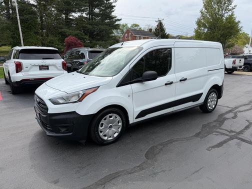 Frozen White 2023 Ford Transit Connect XL Cargo Van