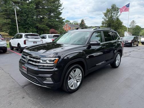 BLACK 2019 Volkswagen Atlas SE W Tech