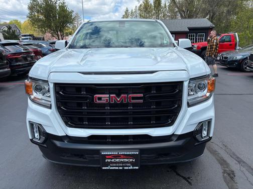 Summit White 2022 GMC Canyon Elevation