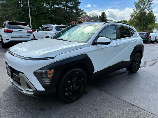Atlas White 2024 Hyundai KONA Limited