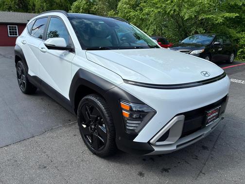 Atlas White 2024 Hyundai KONA Limited