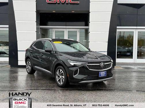 Ebony Twilight Metallic 2021 Buick Envision AWD Essence
