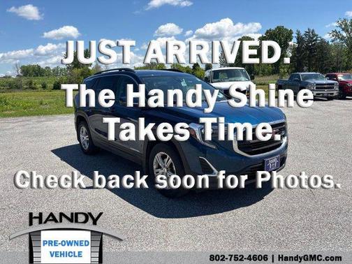 Blue Emerald Metallic 2020 GMC Terrain SLE