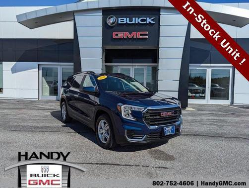 Marine Metallic 2022 GMC Terrain SLE