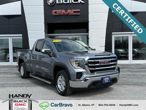 Satin Steel Metallic 2019 GMC Sierra 1500 SLE