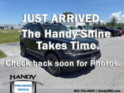 Shadow Black 2022 Ford Bronco Sport Big Bend