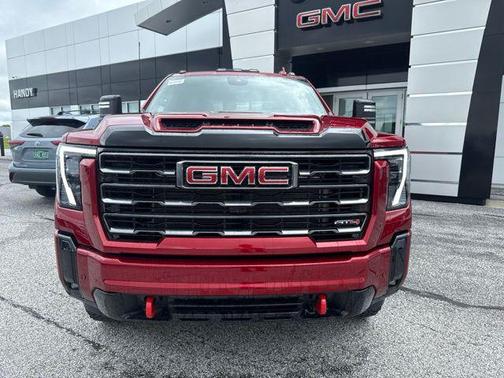 Volcanic Red Tintcoat 2026 GMC Sierra 2500 AT4