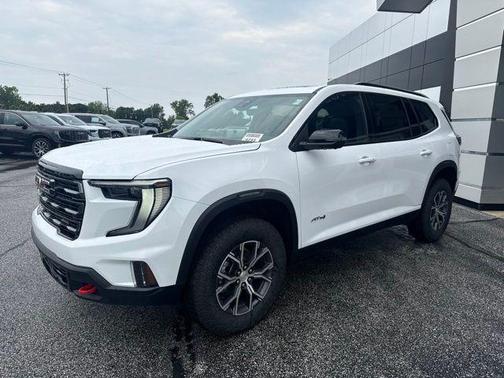 Summit White 2026 GMC Acadia AT4 AWD