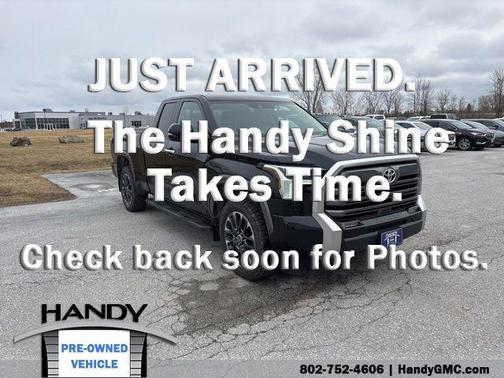 Midnight Black Metallic 2024 Toyota Tundra Limited