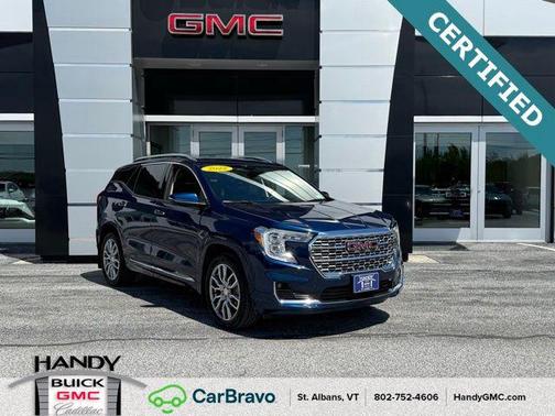 Marine Metallic 2022 GMC Terrain Denali