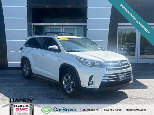 Blizzard Pearl 2018 Toyota Highlander Limited Platinum