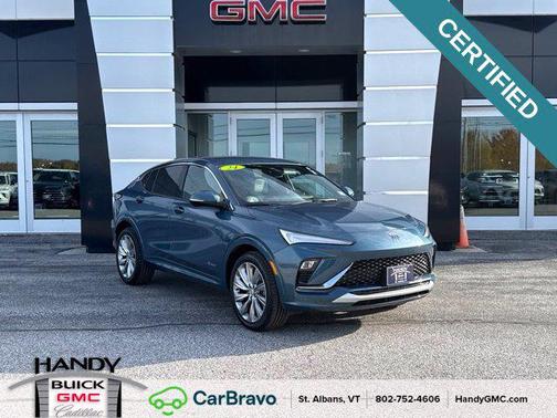 Ocean Blue Metallic 2024 Buick Envista Avenir