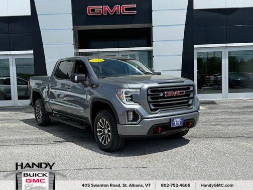 Satin Steel Metallic 2021 GMC Sierra 1500 AT4