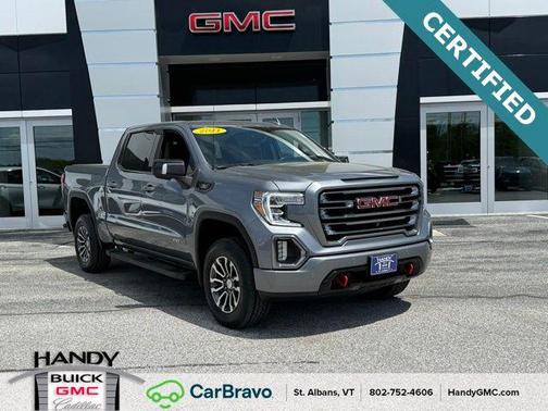 Satin Steel Metallic 2021 GMC Sierra 1500 AT4