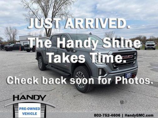 Satin Steel Metallic 2021 GMC Sierra 1500 AT4