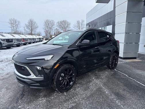 Ebony Twilight Metallic 2026 Buick Encore GX Sport Touring