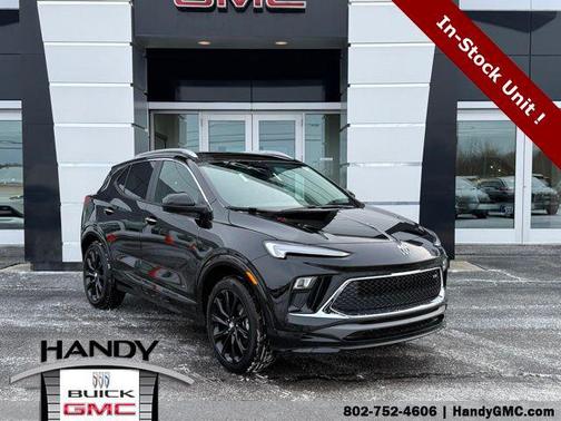 Ebony Twilight Metallic 2026 Buick Encore GX Sport Touring