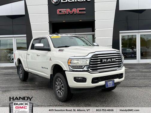 Pearl White 2022 RAM 3500 Longhorn