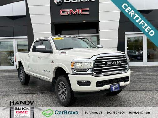 Pearl White 2022 RAM 3500 Longhorn