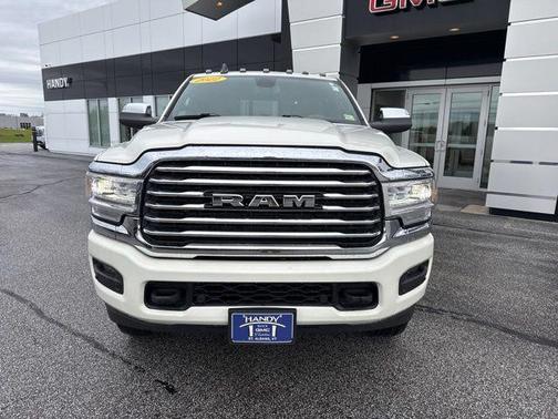 Pearl White 2022 RAM 3500 Longhorn