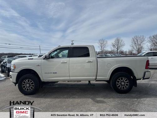 Pearl White 2022 RAM 3500 Longhorn
