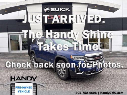 Ultra Blue Metallic 2023 GMC Acadia AWD SLT
