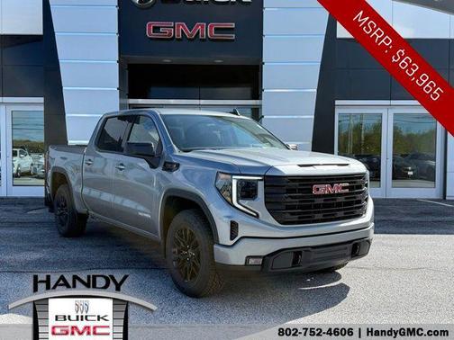 Sterling Metallic 2026 GMC Sierra 1500 Elevation