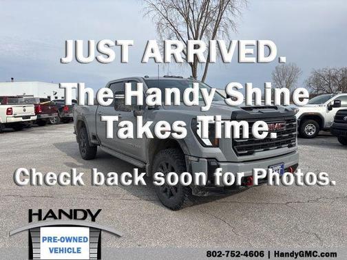 Thunderstorm Gray 2025 GMC Sierra 2500 AT4